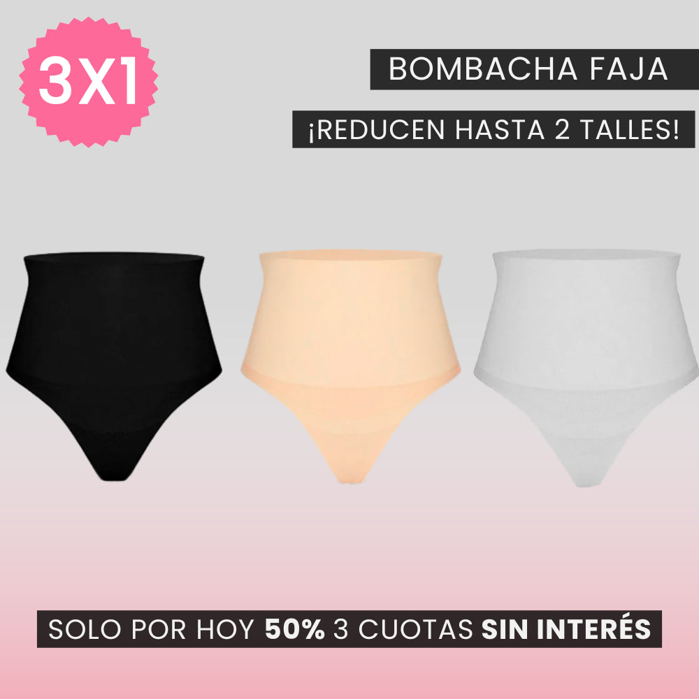 3x1 Bombacha Faja Siluet - ¡Reduce 2 talles!