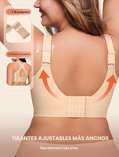 Corpiño Reafirmante Sin Aros para Mujeres Mayores