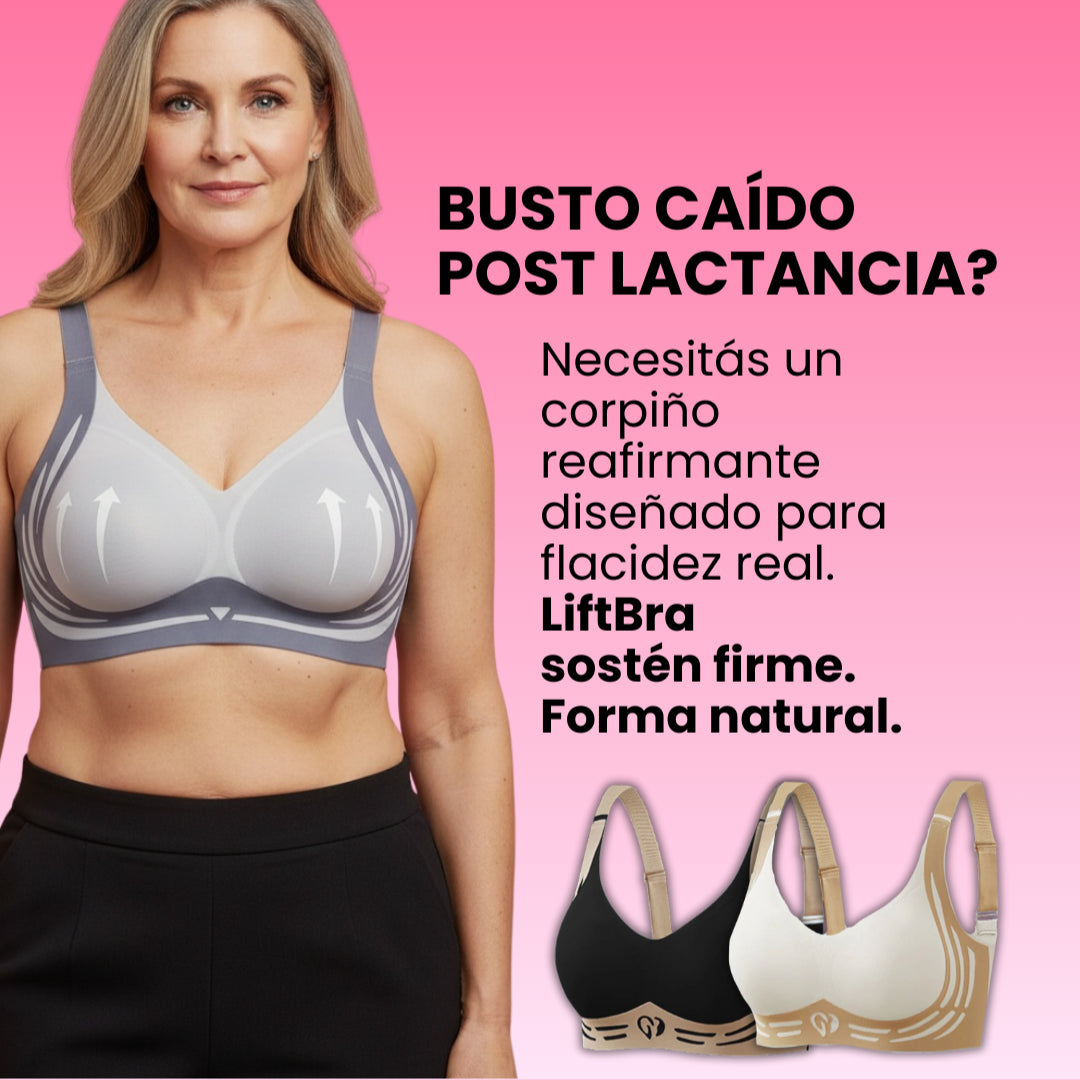 Corpiño Antiflacidez Segunda Piel para Busto Grande