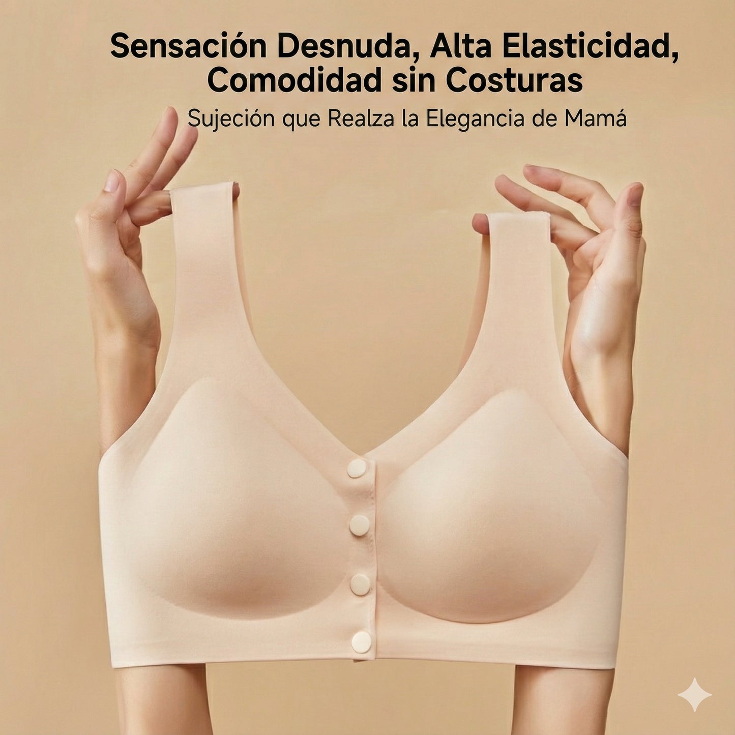 Corpiño Reafirmante con Botones (Comprá 1 y llevate 3)