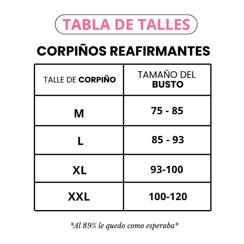 Corpiño Antiflacidez Segunda Piel para Busto Grande