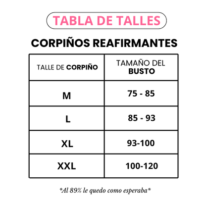 Corpiño Antiflacidez Segunda Piel para Busto Grande