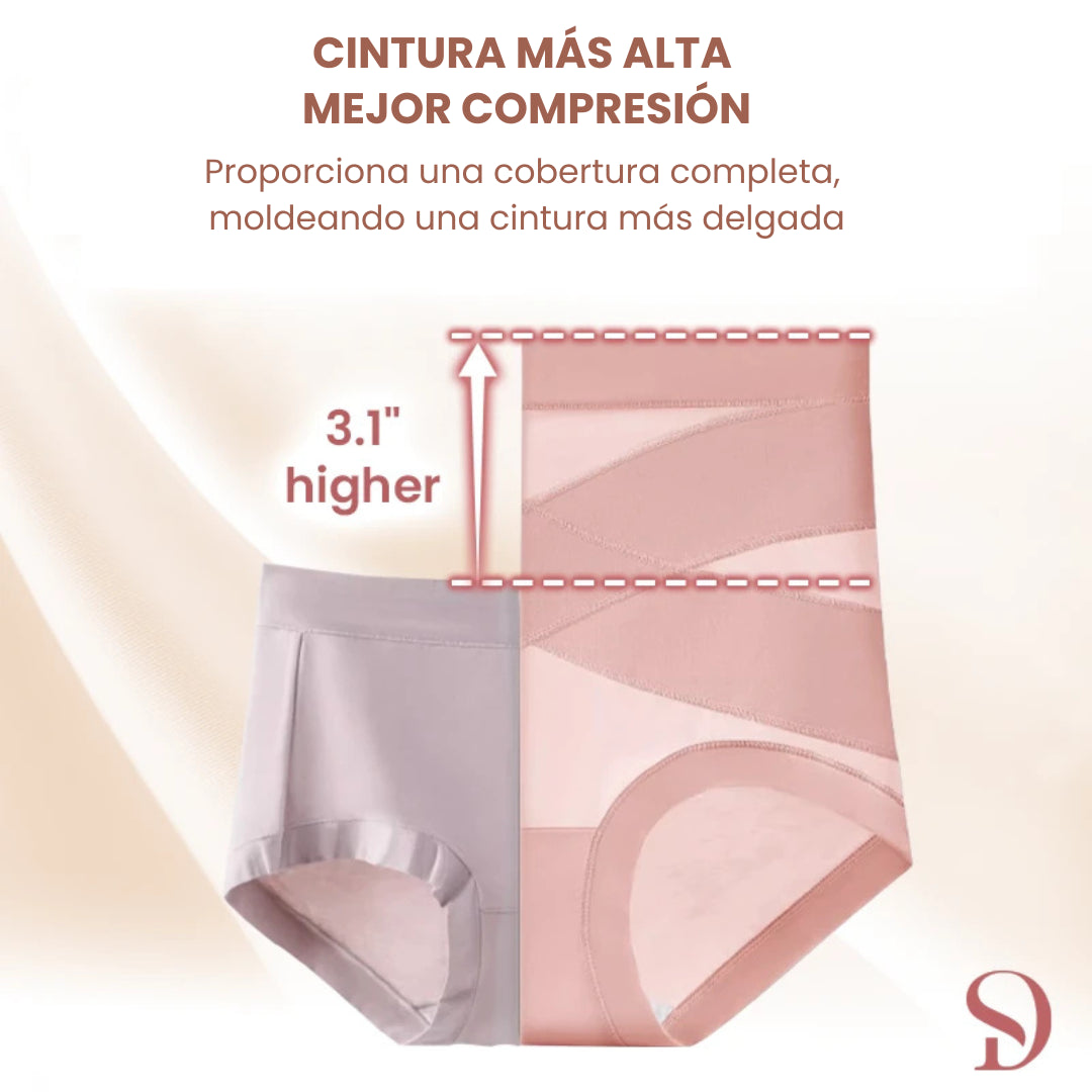 OFERTA 3x1  Bragas cruzadas en X con control abdominal
