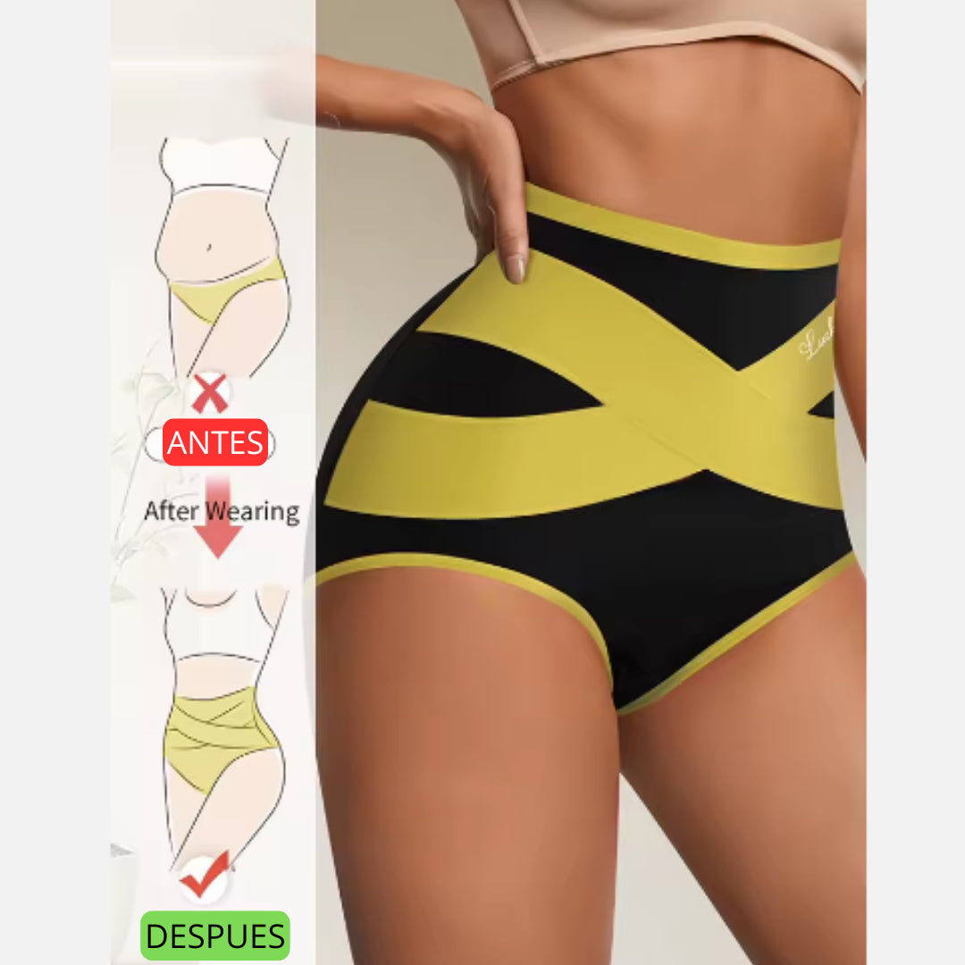 OFERTA 3x1  Bragas cruzadas en X con control abdominal